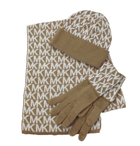 michael kors hat and scarf set burlington